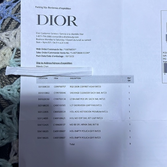 NWT CHRISTIAN DIOR CARNET PREMIUM HOLIDAY 23 AOG NOTEBOOK 📒 PREMIUM - Picture 2 of 3